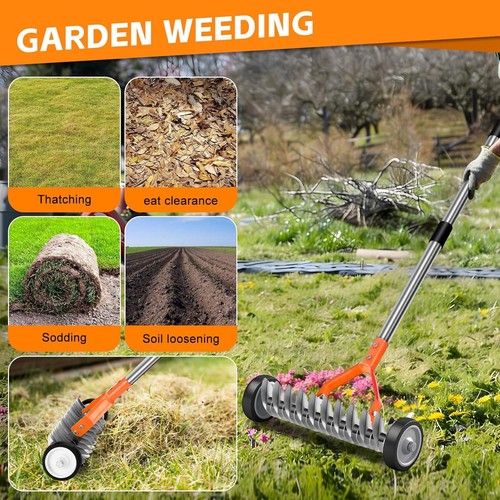 Gardening lawn aerator grass - gardening,