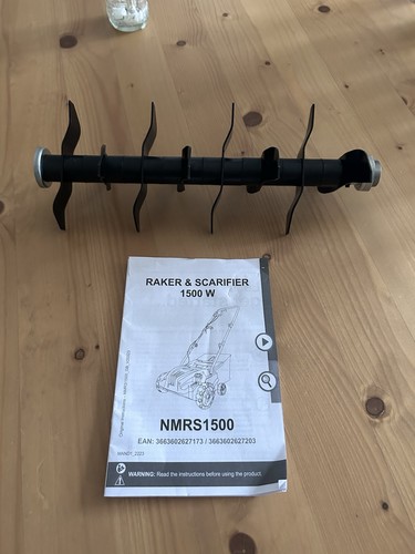 Scarifier cylinder with blades - cylinder,