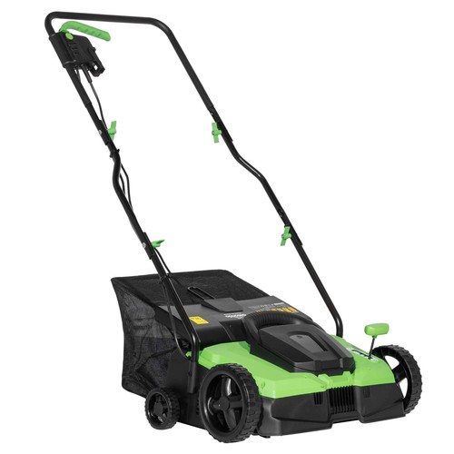 Electric scarifier rake - scarifier, &